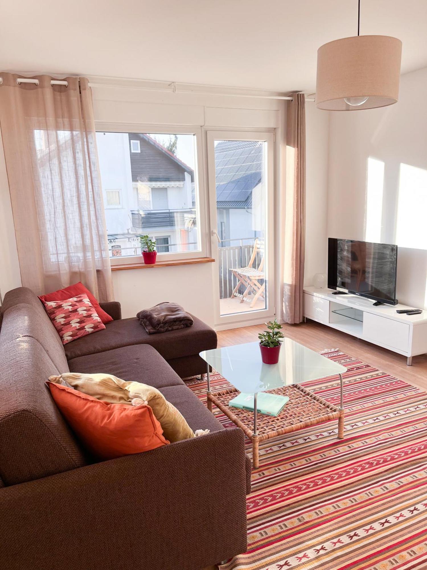 Helle Und Gemuetliche Ferienwohnung In Лорш Экстерьер фото