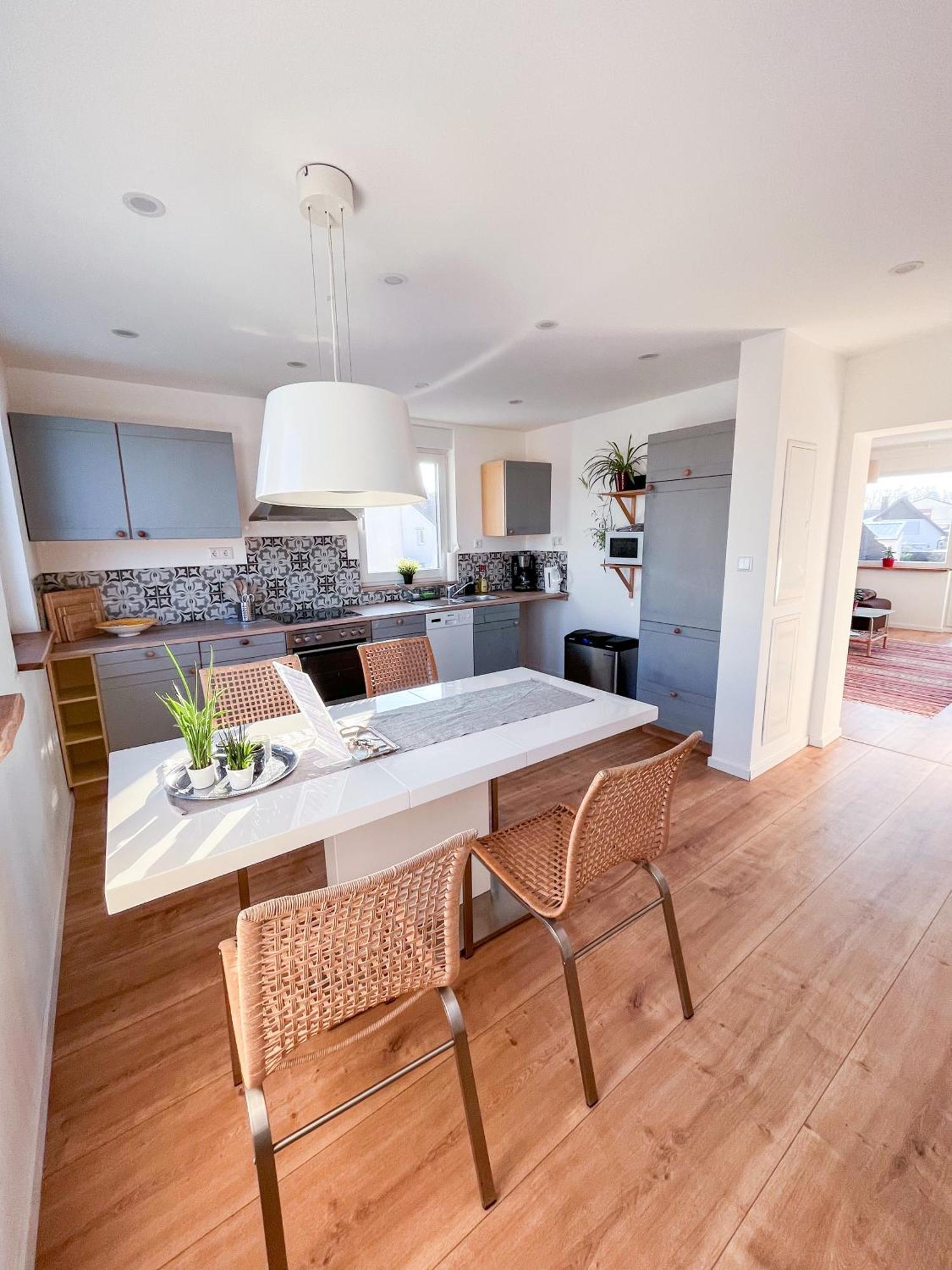 Helle Und Gemuetliche Ferienwohnung In Лорш Экстерьер фото